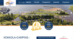 Desktop Screenshot of kokkola-camping.fi